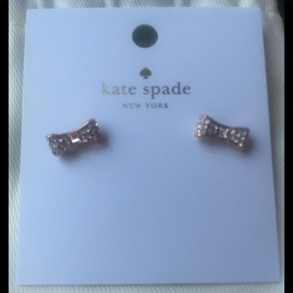🆕 KATE SPADE TINY BOW EARRINGS🆕 - Picture 4 of 6